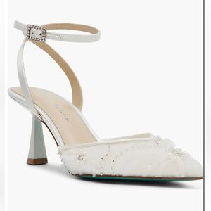 Betsey Johnson Delia Heels authentic